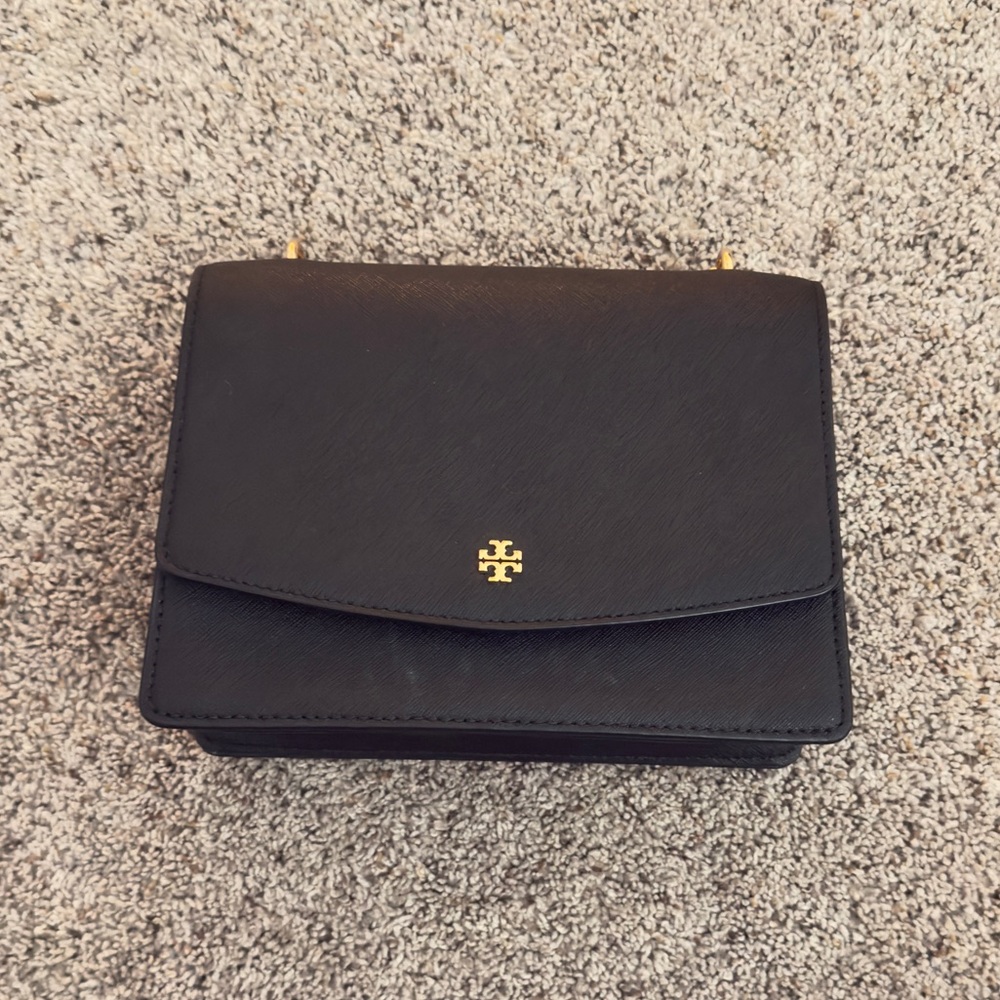 Tory Burch Elegant Black Crossbody Bag